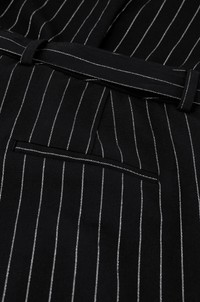 Charlie Trouser Black Silver