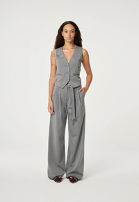 Charlie Trouser Grey Melange