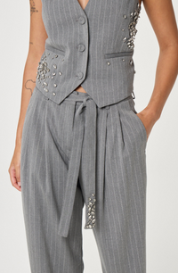 Charlie Trouser Grey Melange