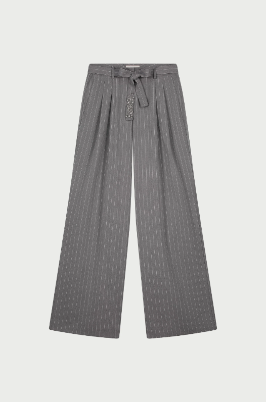 Charlie Trouser Grey Melange