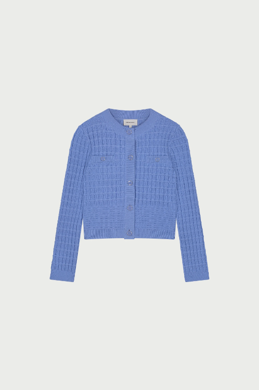 Chin Cardigan French Blue