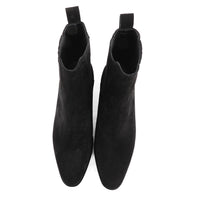 Cody Black Suede Western Chelsea Boot