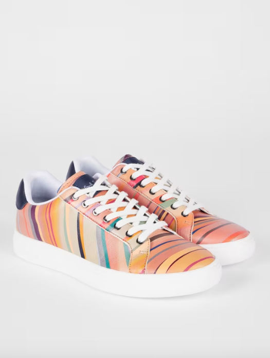 Soft Swirl Lapin Leather Trainer