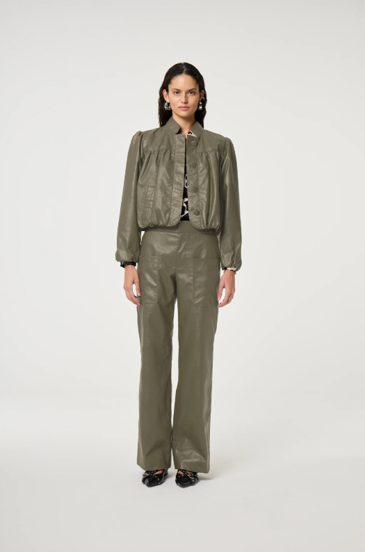 Frea Trouser Dark Olive