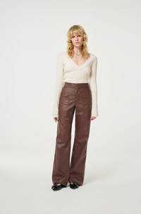 Frea Trousers Mocha Brown