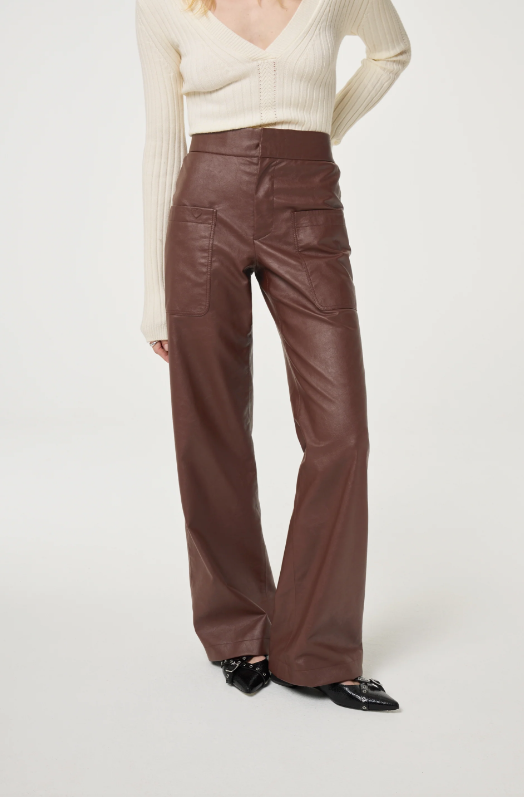 Frea Trousers Mocha Brown