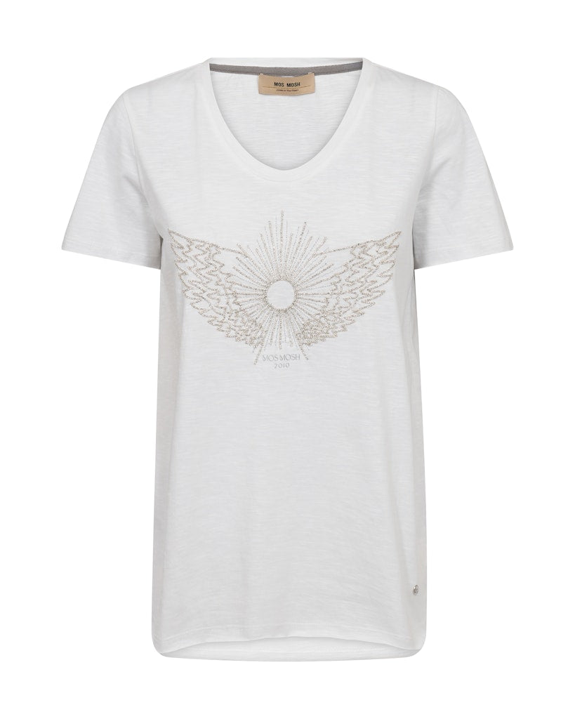 Gethi Glam T Shirt White