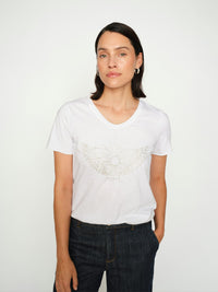 Gethi Glam T Shirt White