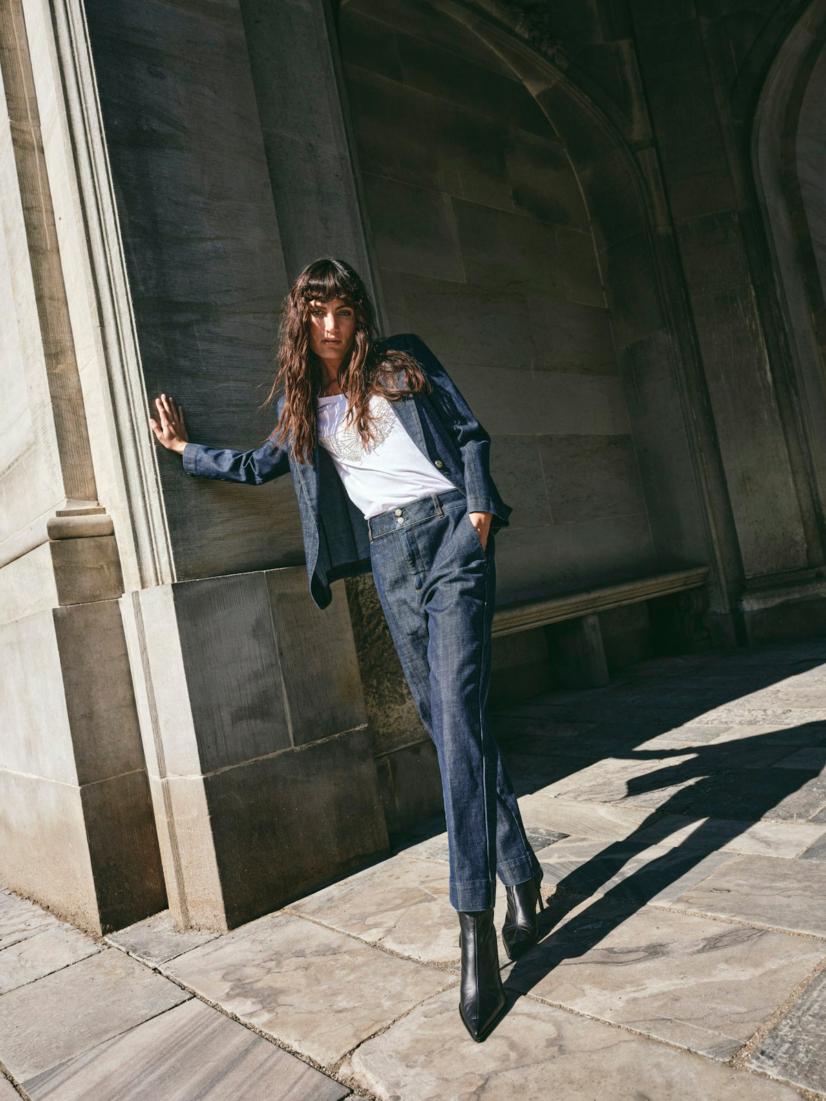 Gethi Glam T Shirt White