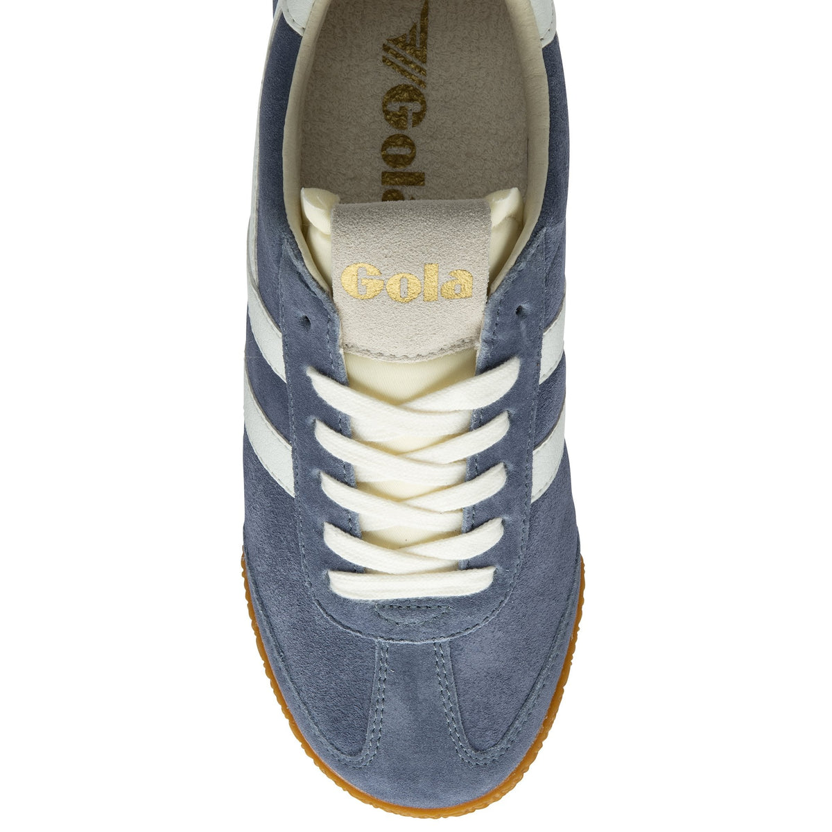 ELAN Suede Trainers Moonlight/White