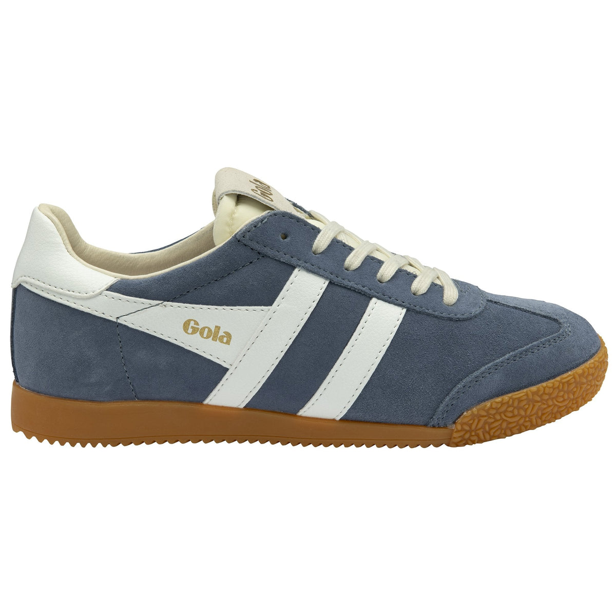 ELAN Suede Trainers Moonlight/White