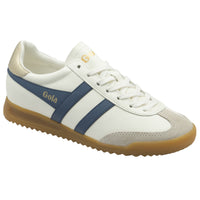 TORPEDO Leather Trainers Off white/Moonlight/Gold