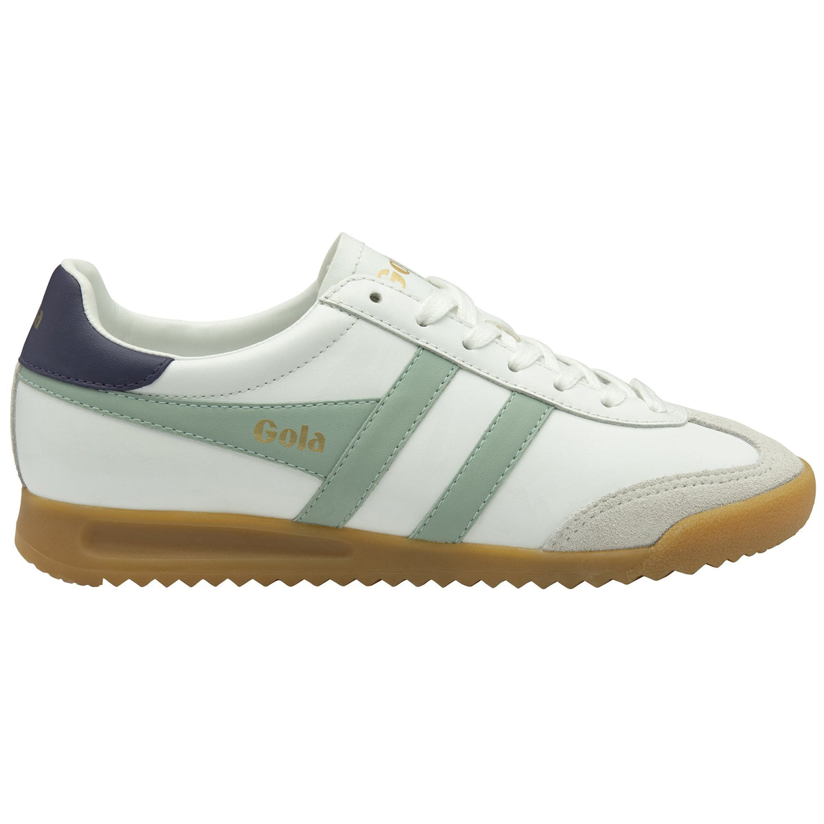 TORPEDO Leather Trainers White/Surf/Plum