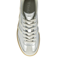 Gola Women's Viper Metallic Trainer Silver/Off White/Gum