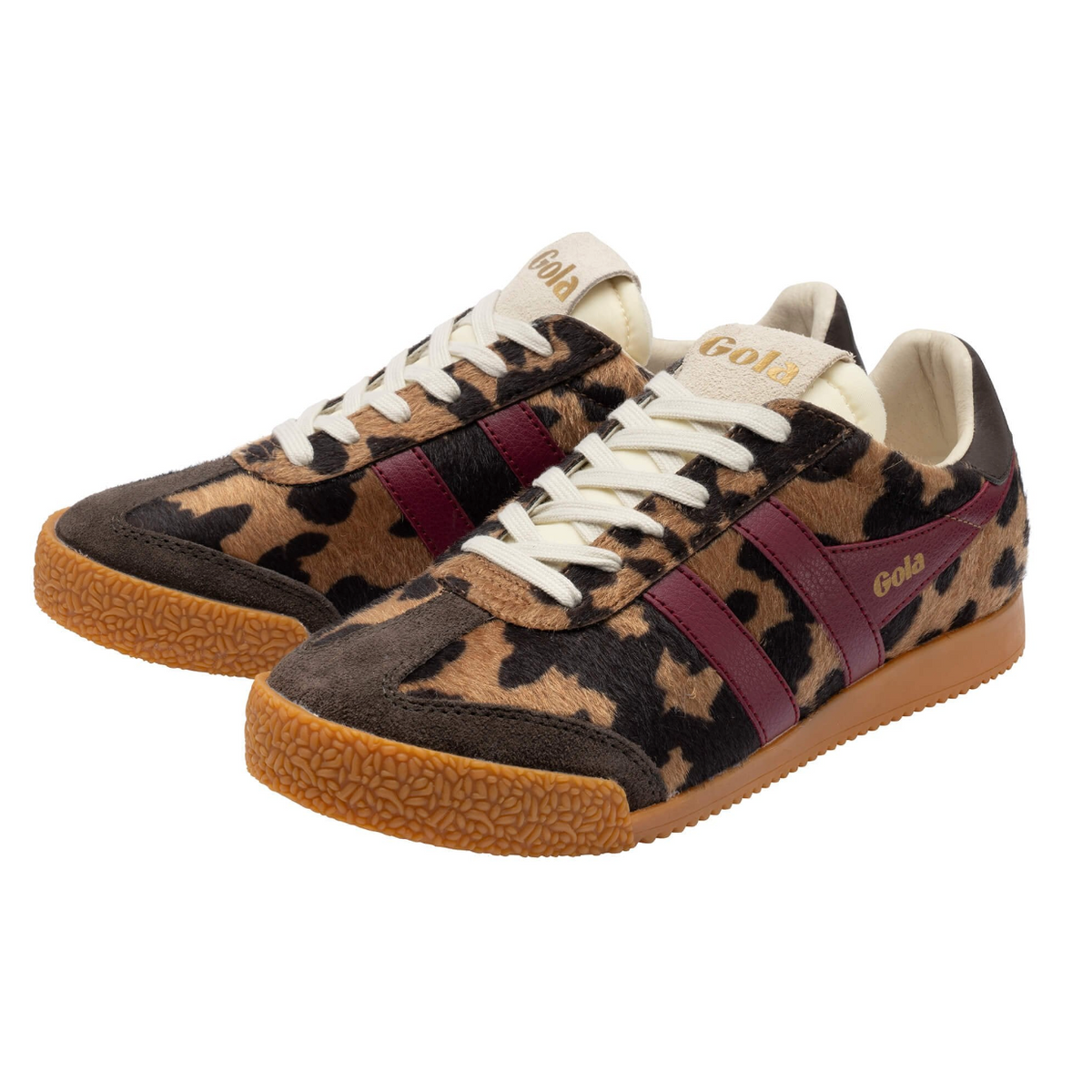 Gola Elan Savanna Trainer Tan Cerise Mocha