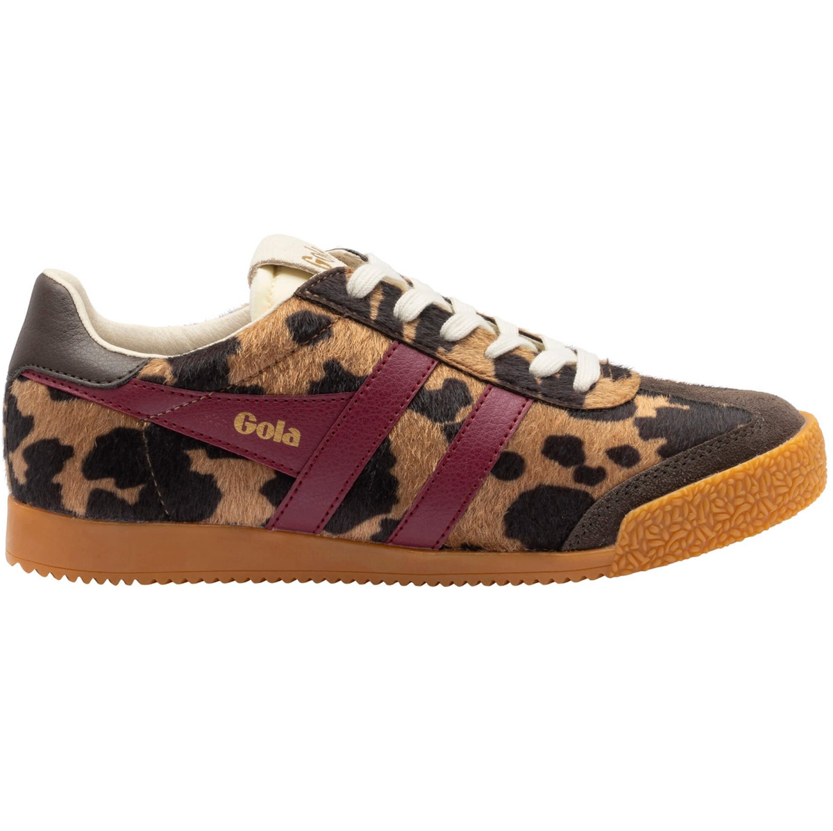 Gola Elan Savanna Trainer Tan Cerise Mocha