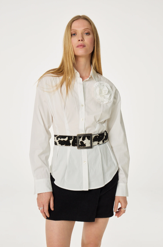 Irina Blouse Crispy White