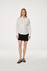 Irina Blouse Crispy White