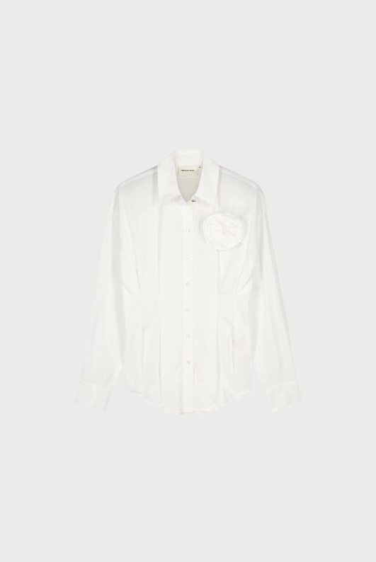Irina Blouse Crispy White