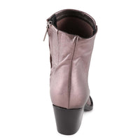 Italian Leather Western Boots Viola