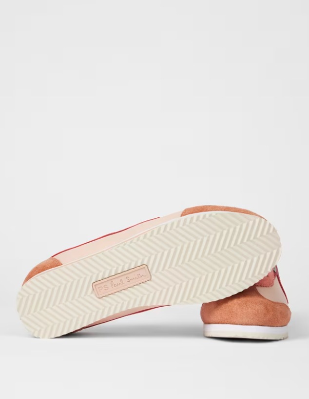 Jasmine Peach Orange Trainers