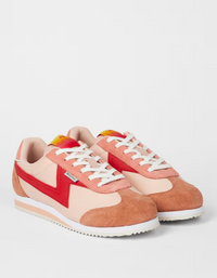 Jasmine Peach Orange Trainers