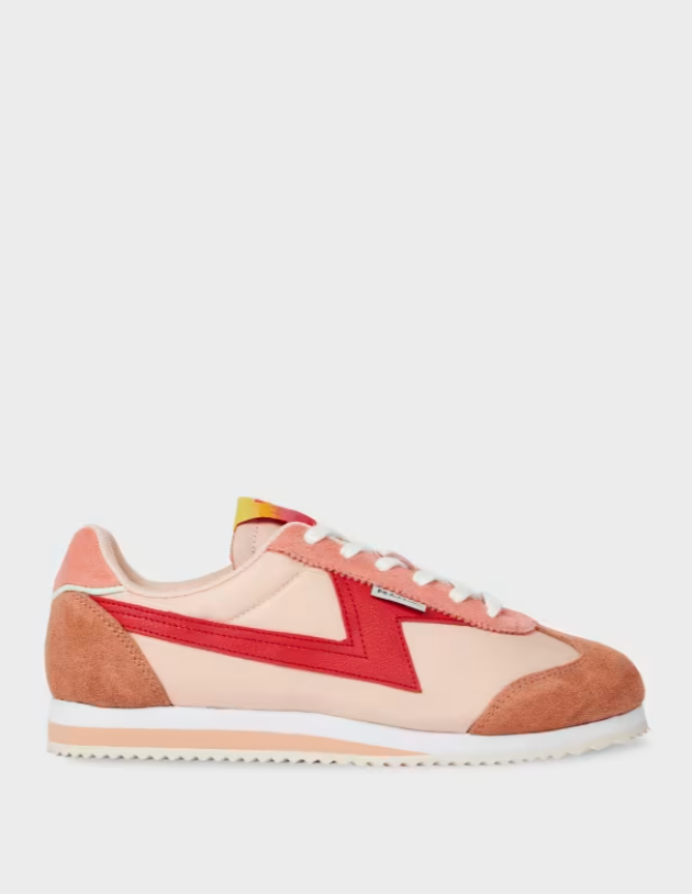 Jasmine Peach Orange Trainers