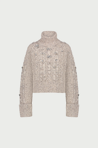 Jules Pullover Dark Oatmeal Melange