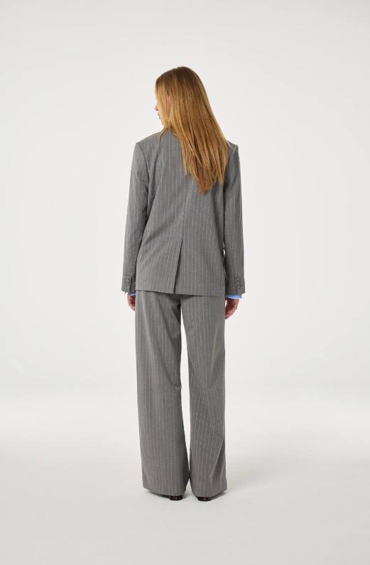 Keaton Blazer Grey Melange