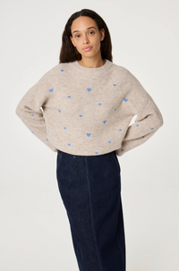 Lidia Pullover Oatmeal Melange