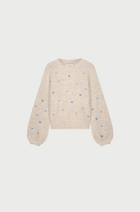 Lidia Pullover Oatmeal Melange