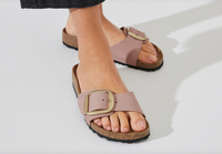 Madrid Big Buckle Sandal Old Rose