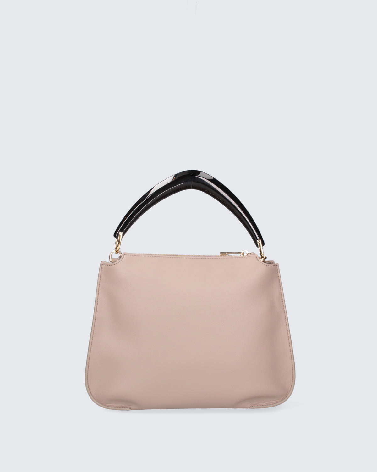 MY-BEST BAG Taupe Leather Handbag