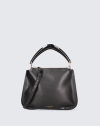 MY BEST BAG Black Leather Handbag