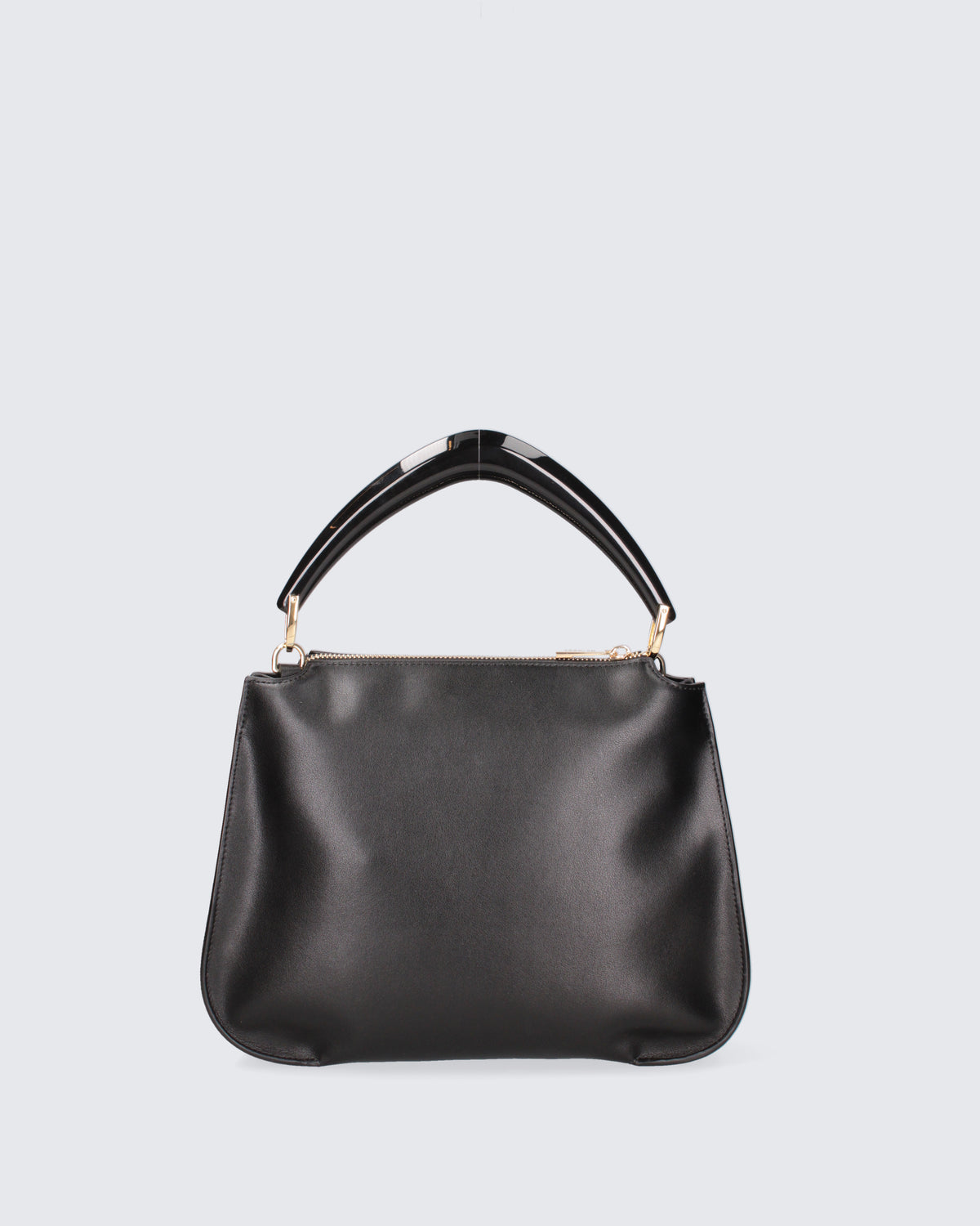 MY BEST BAG Black Leather Handbag