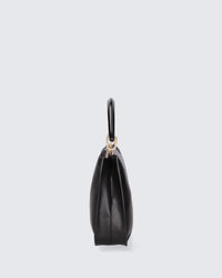 MY BEST BAG Black Leather Handbag