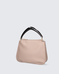 MY-BEST BAG Taupe Leather Handbag