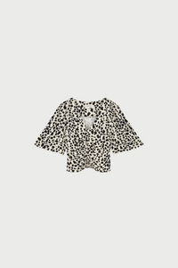 Myrte Top Snow Leopard