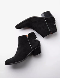 Paco Star Gazer Suede Boot Black