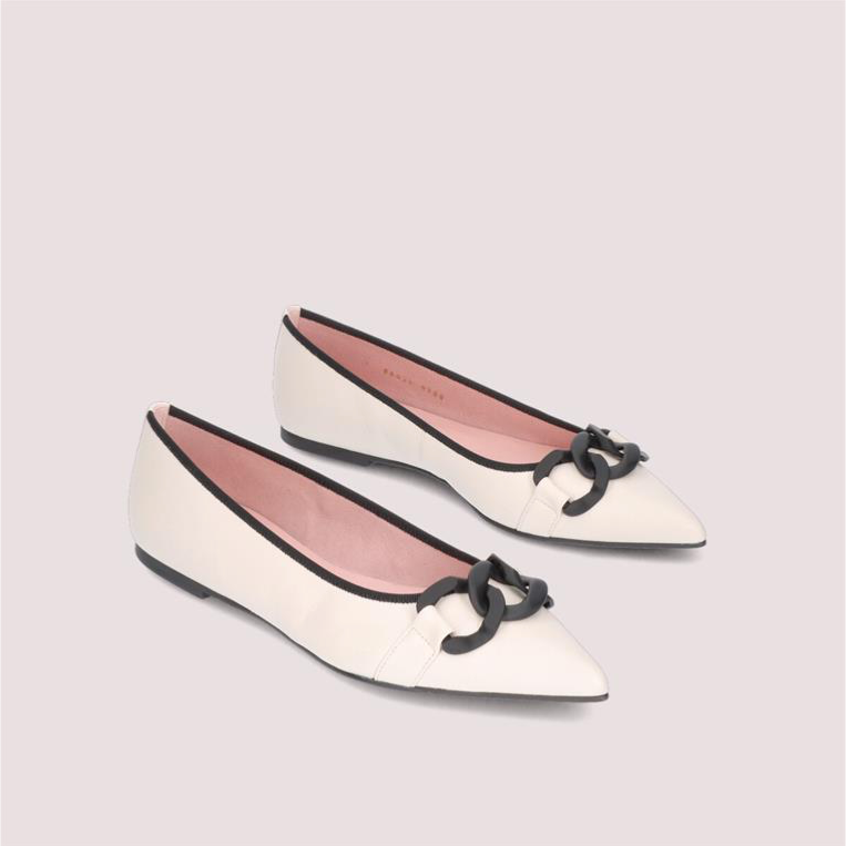 Ella Ballerina Cream Black