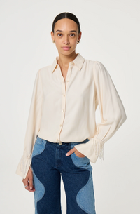 Pearl Blouse Cosy White
