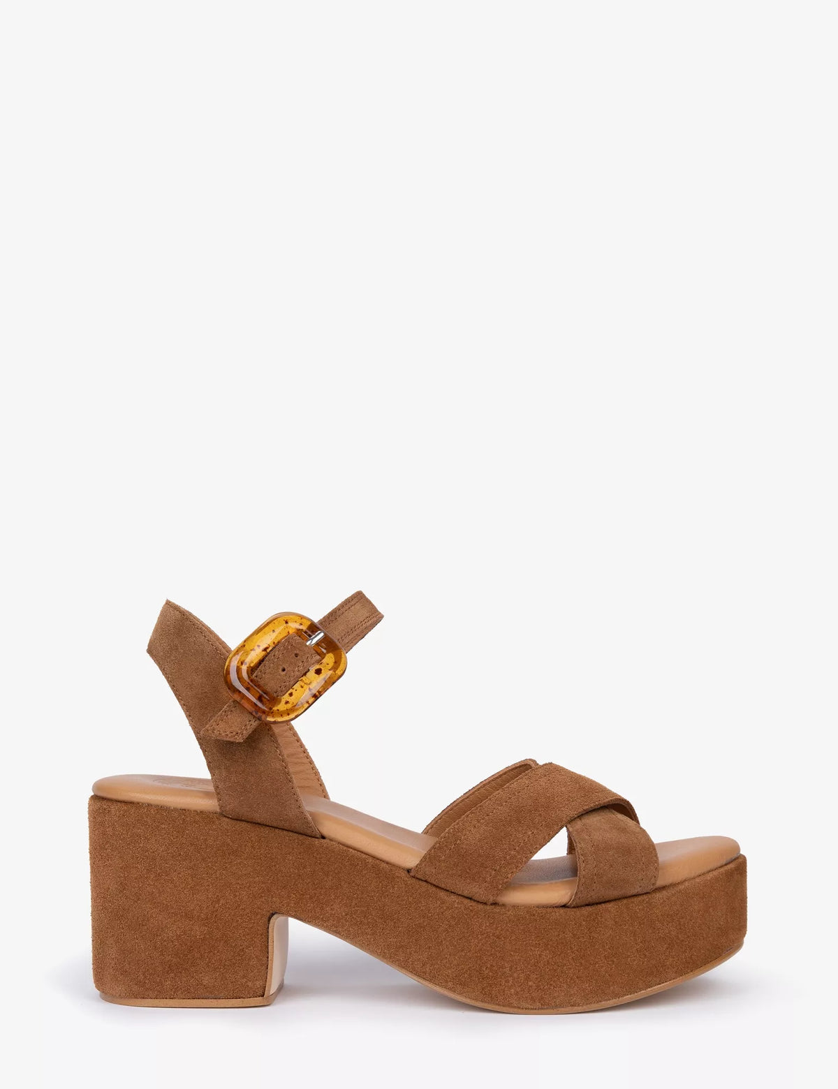 Bella Suede Sandal Peat