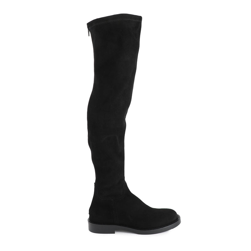 Princeton OTK Stretch Suede Boot Black
