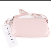 Radley Leather Clutch Mini Bag Walkies Powder Pink