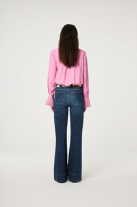 Rosette Blouse Petal Pink