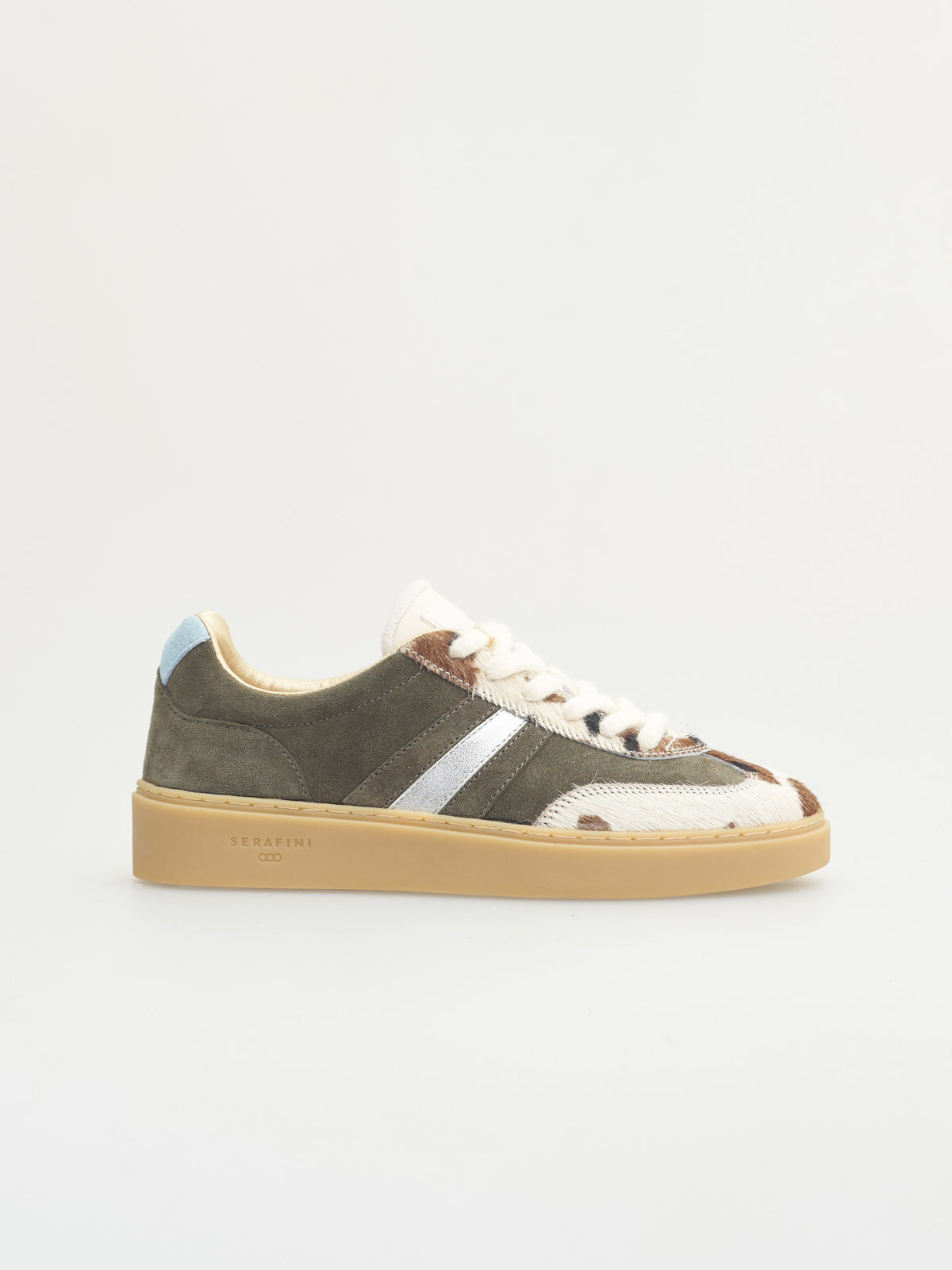 SERAFINI Court Trainer Country Green Milk Cow