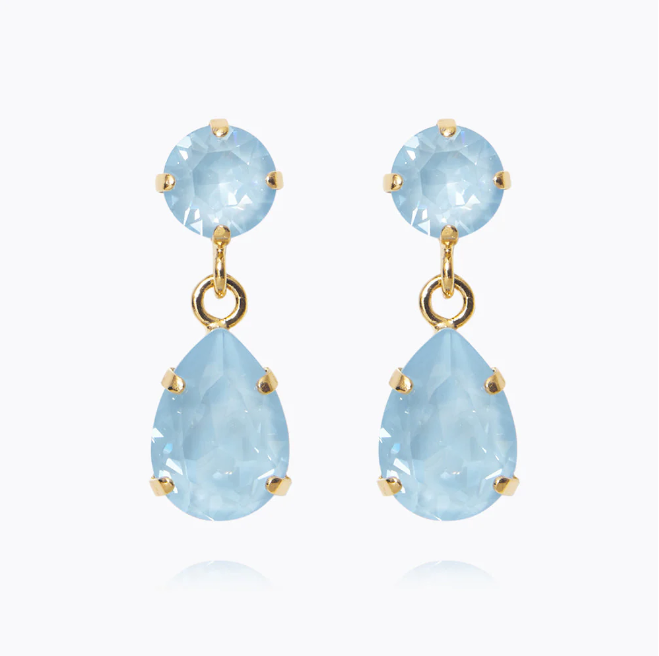 Sky Ignite Mini Drop Earrings Gold