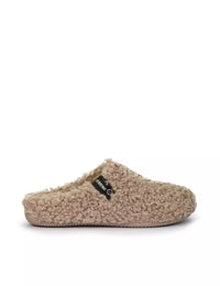 Slippers York Curly Camel