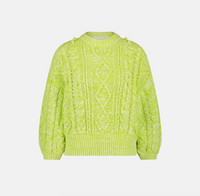 Suzy Pullover 3/4 Sleeve Lovely Lime