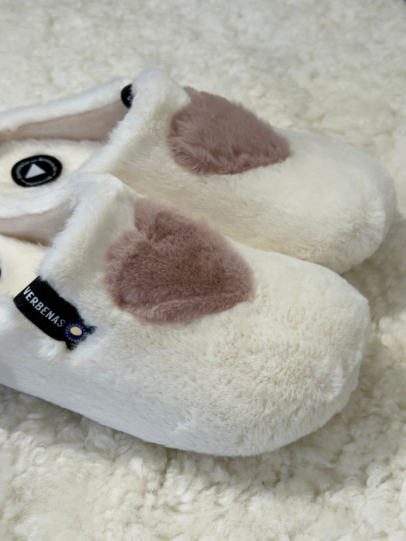 York Valentine Faux Fur Slippers